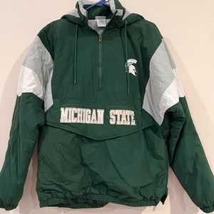 Vintage Michigan State University Windbreaker